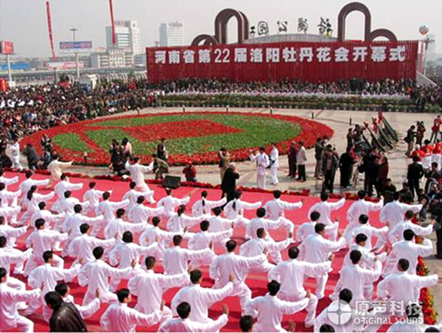 洛浦公園三萬(wàn)人太極拳活動(dòng)大型戶(hù)外公共廣播系統(tǒng)項(xiàng)目